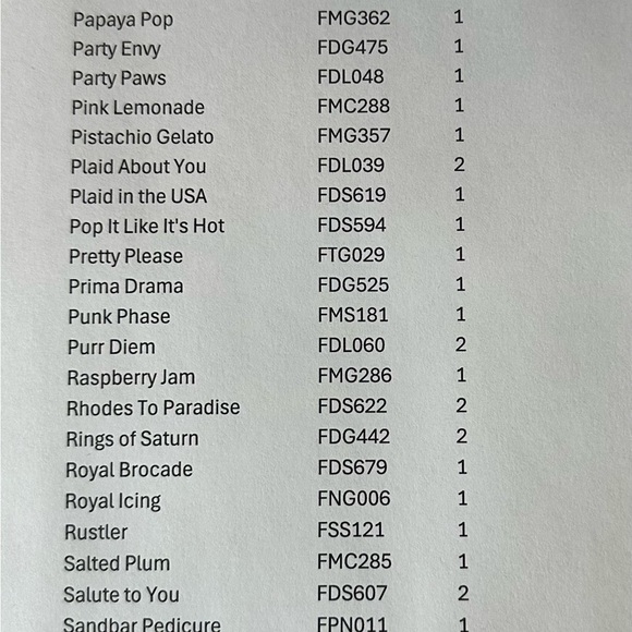 Lot of Color Street Nail Strips - Picture 4 of 5